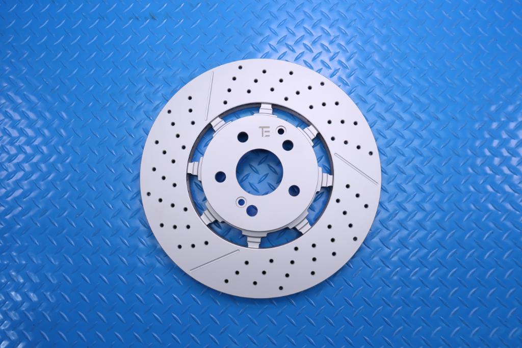 Mercedes E63 AMG S rear brake disc rotors x2 pcs TopEuro #12525