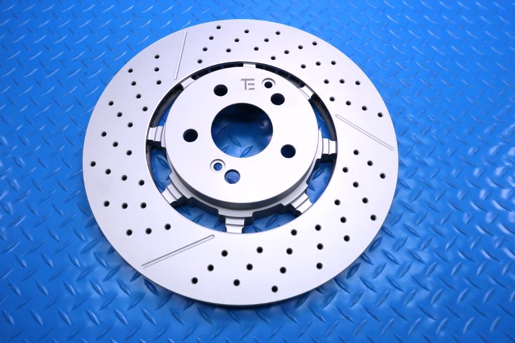Mercedes E63 AMG S front rear brake disk rotors TopEuro #13018