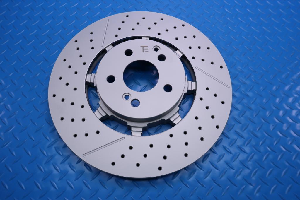 Mercedes E63 AMG S rear brake pads & rotors TopEuro #12524