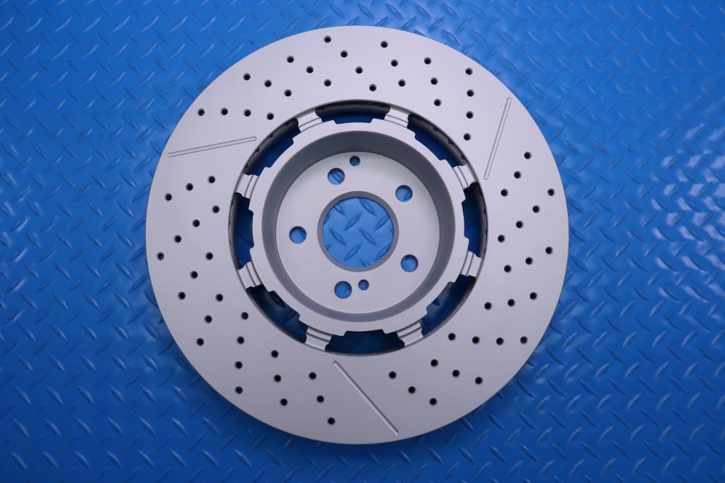 Mercedes E63 AMG S rear brake disk rotors TopEuro #13023