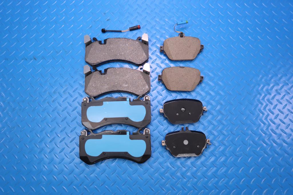 Mercedes E63 AMG S front rear brake pads & rotors TopEuro #12519