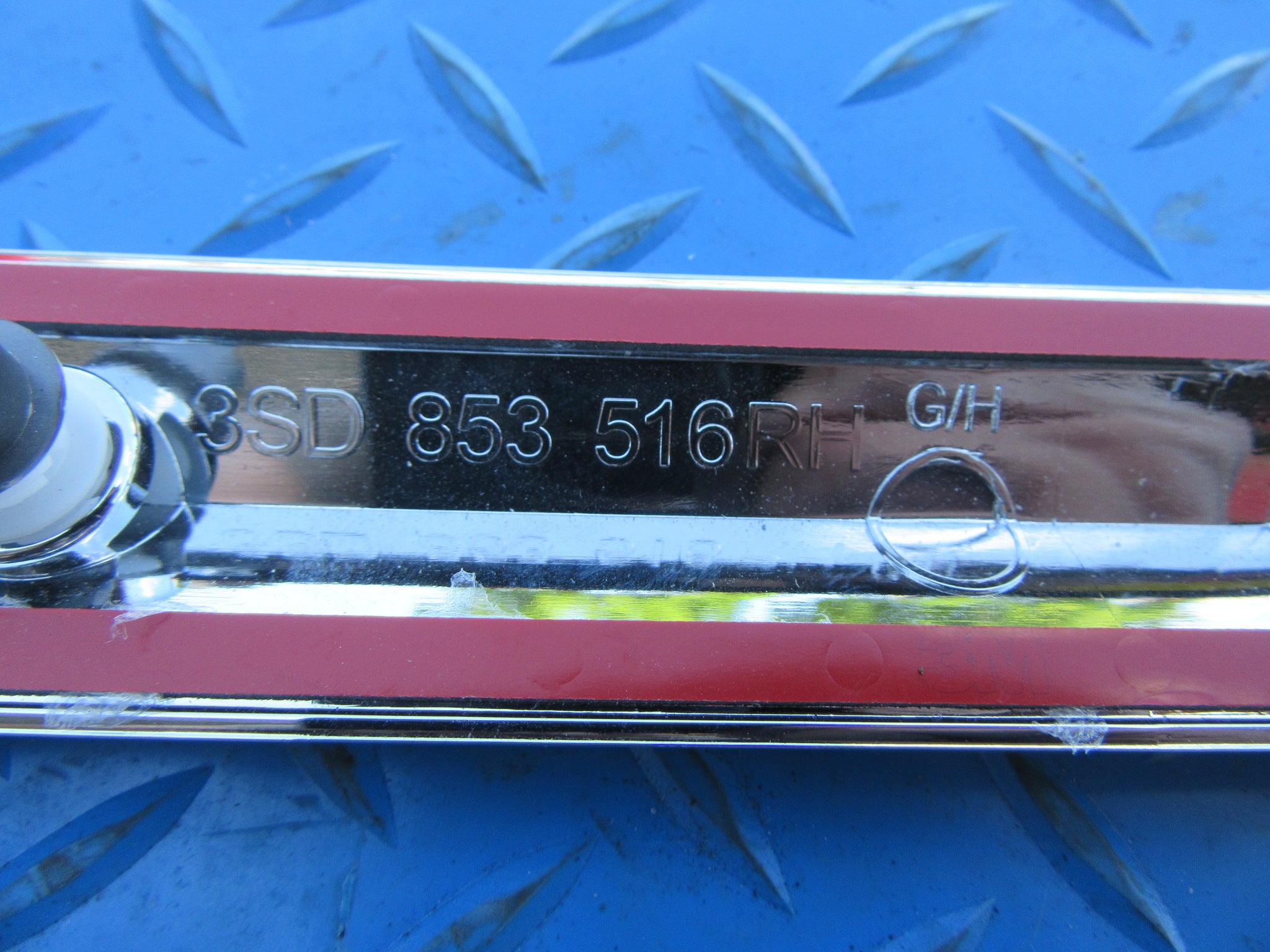 Bentley Continental GT GTC right door chrome trim NEW #2189