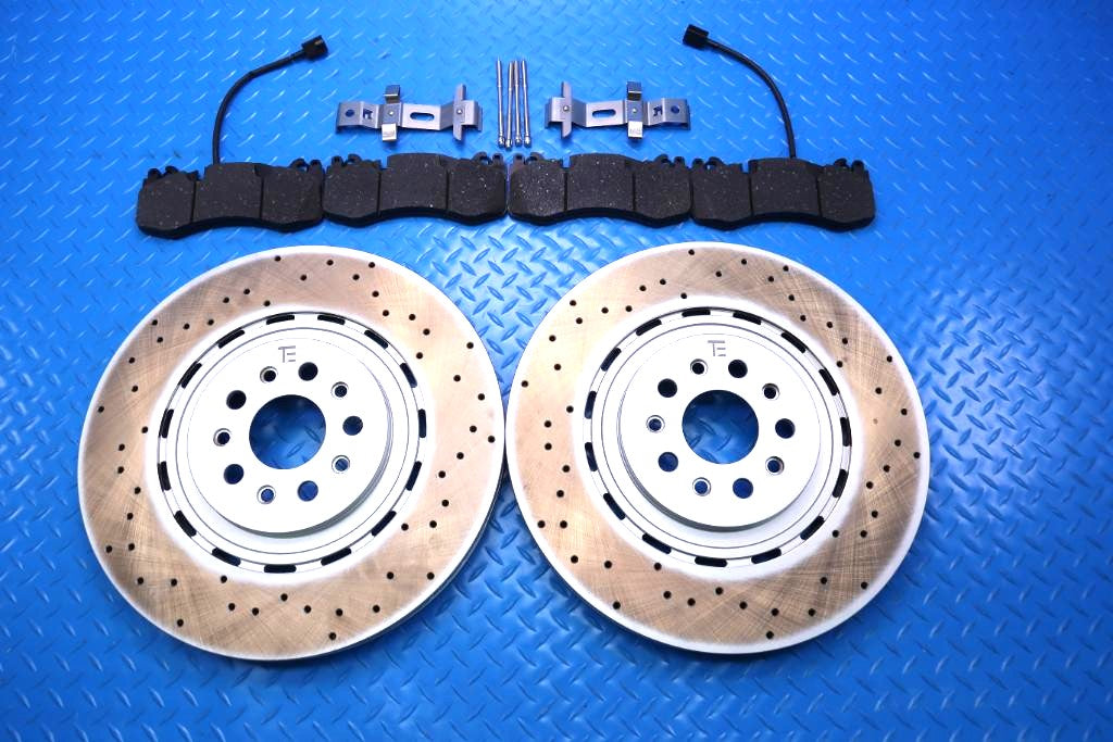 Maserati GranTurismo Gran Turismo Gt front brake pads & rotors TopEuro #12530
