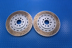 Maserati GranTurismo Gran Turismo Gt front brake disc rotors 2pcs TopEuro #12531