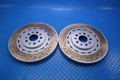 Maserati GranTurismo Gran Turismo Gt front brake disc rotors 2pcs TopEuro #12531