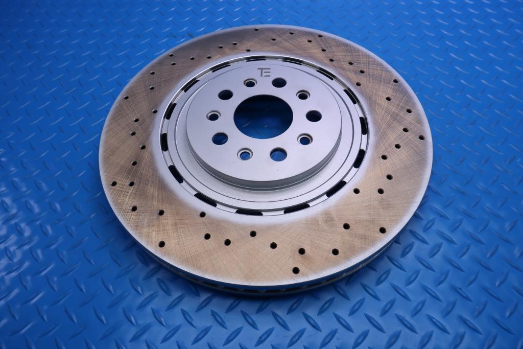 Maserati GranTurismo Gran Turismo Gt front brake disc rotors 2pcs TopEuro #12531