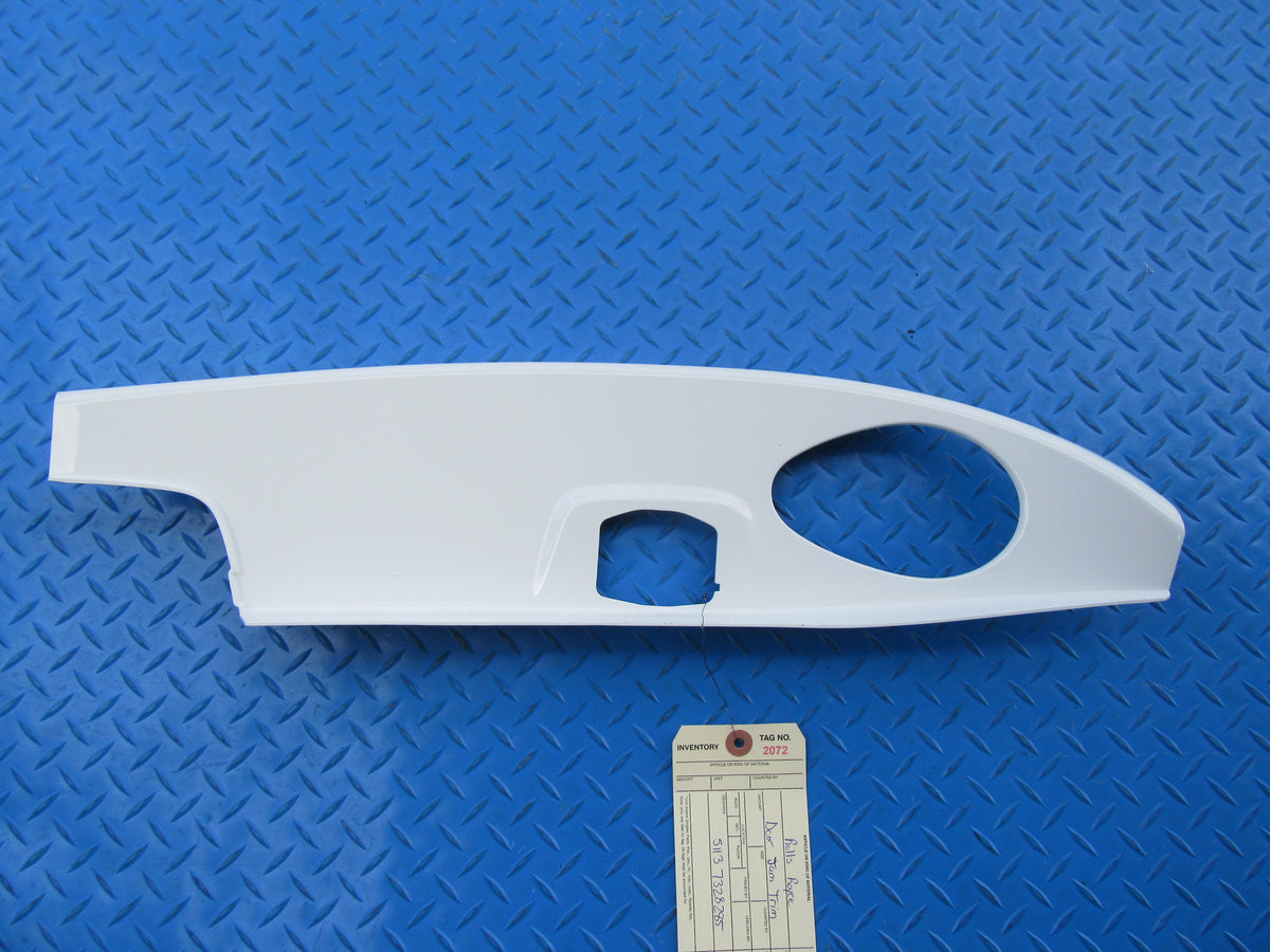 Rolls Royce Wraith Dawn left front door jam umbrella holder cover panel #2072