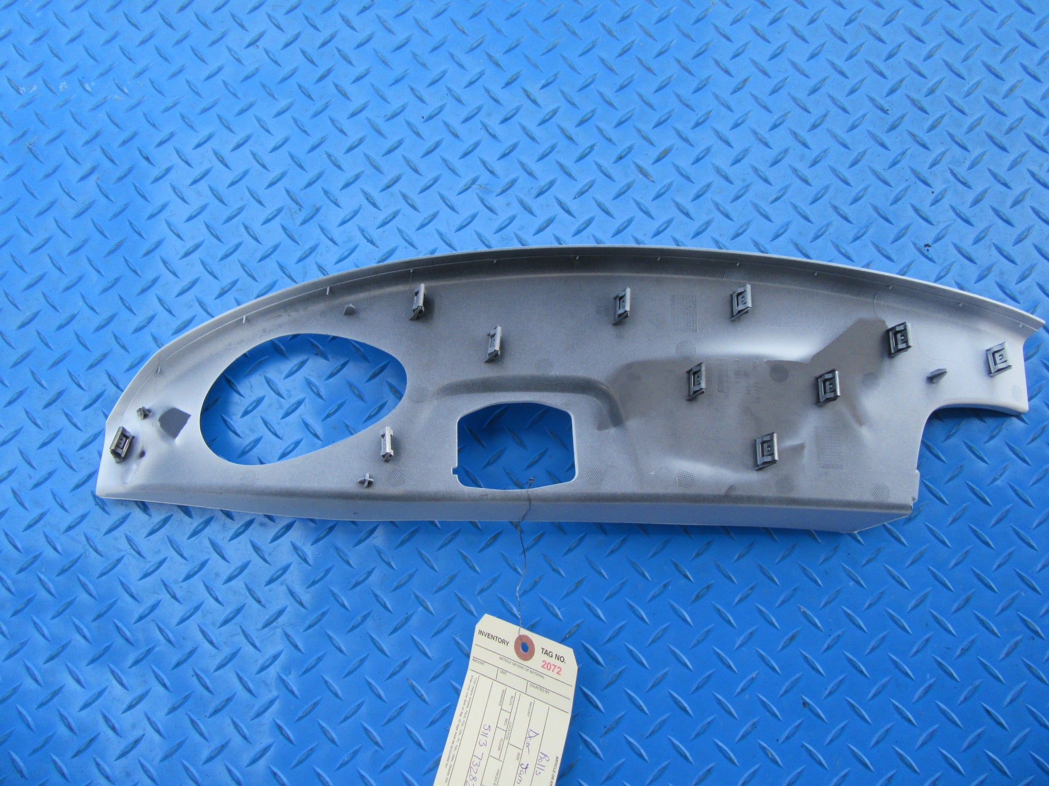 Rolls Royce Wraith Dawn left front door jam umbrella holder cover panel #2072