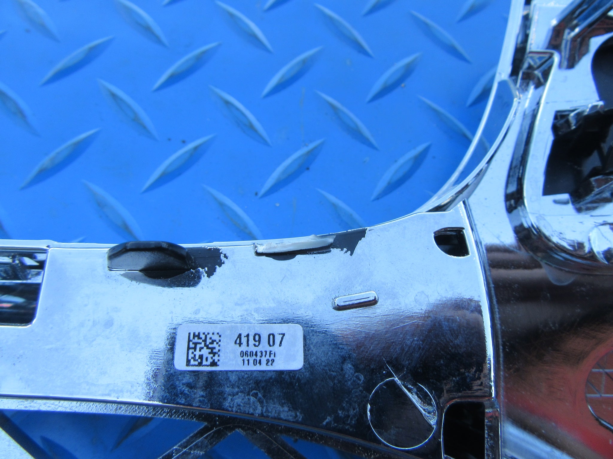 Bentley Continental Flying Spur right front bumper grille #2103