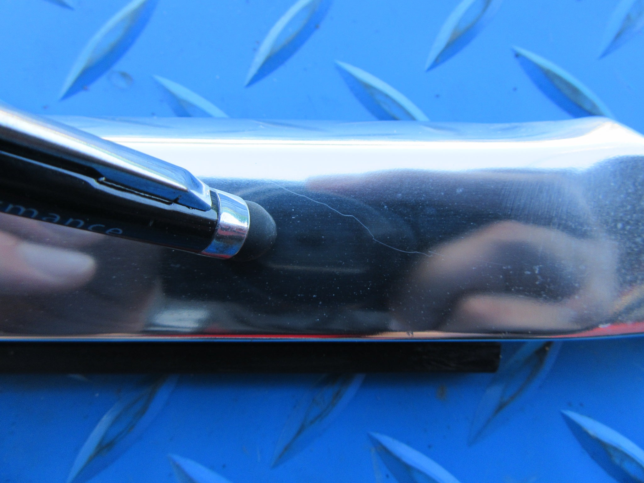 Rolls Royce Ghost right front door window exterior chrome trim #2097