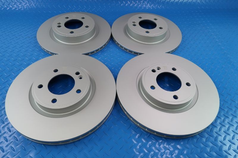 Mercedes G wagon G550 G500 front & rear brake disc rotors TopEuro #12114