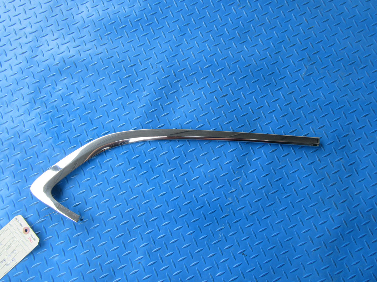 Bentley GT left rear quarter glass chrome trim #2067