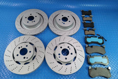 Mercedes Benz E63 AmgS C63 Cls63 Amg front rear brake pads & rotors TopEuro #12274