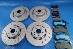 Mercedes Benz E63 AmgS C63 Cls63 Amg front rear brake pads & rotors TopEuro #12274