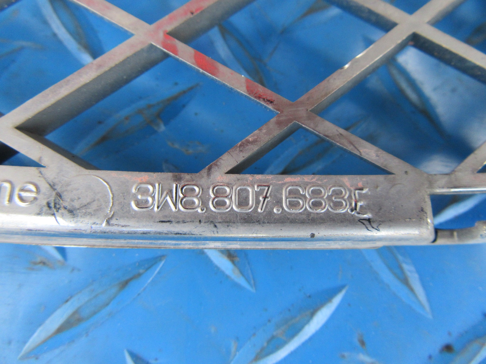 Bentley Continental GT GTC Flying Spur Speed left front bumper chrome grille #2652