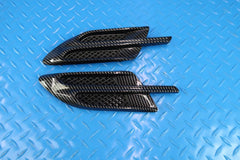 Bentley Bentayga carbon fiber left right fender air vent grill 2pcs #12290