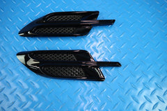 Bentley Bentayga black left right fender air vent grill 2pcs #12293