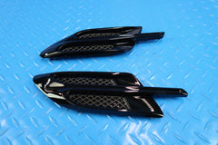 Bentley Bentayga black left right fender air vent grill 2pcs #12293