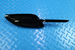 Bentley Continental Gt Gtc black left fender air vent grill 1pc #12300