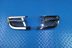 Bentley Mulsanne chrome left right fender air vent grill 2pcs #12305