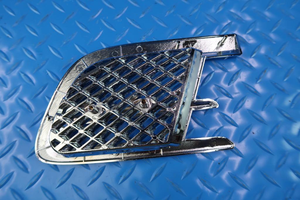 Bentley Mulsanne chrome left fender air vent grill 1pc #12307