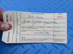 Rolls Royce Phantom Ghost Cullinan right front crash box vertical connect bracket #2017