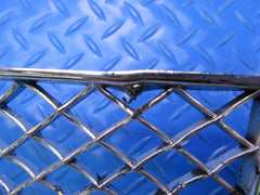 Bentley Continental GT GTC center front bumper grille painted silver #0052