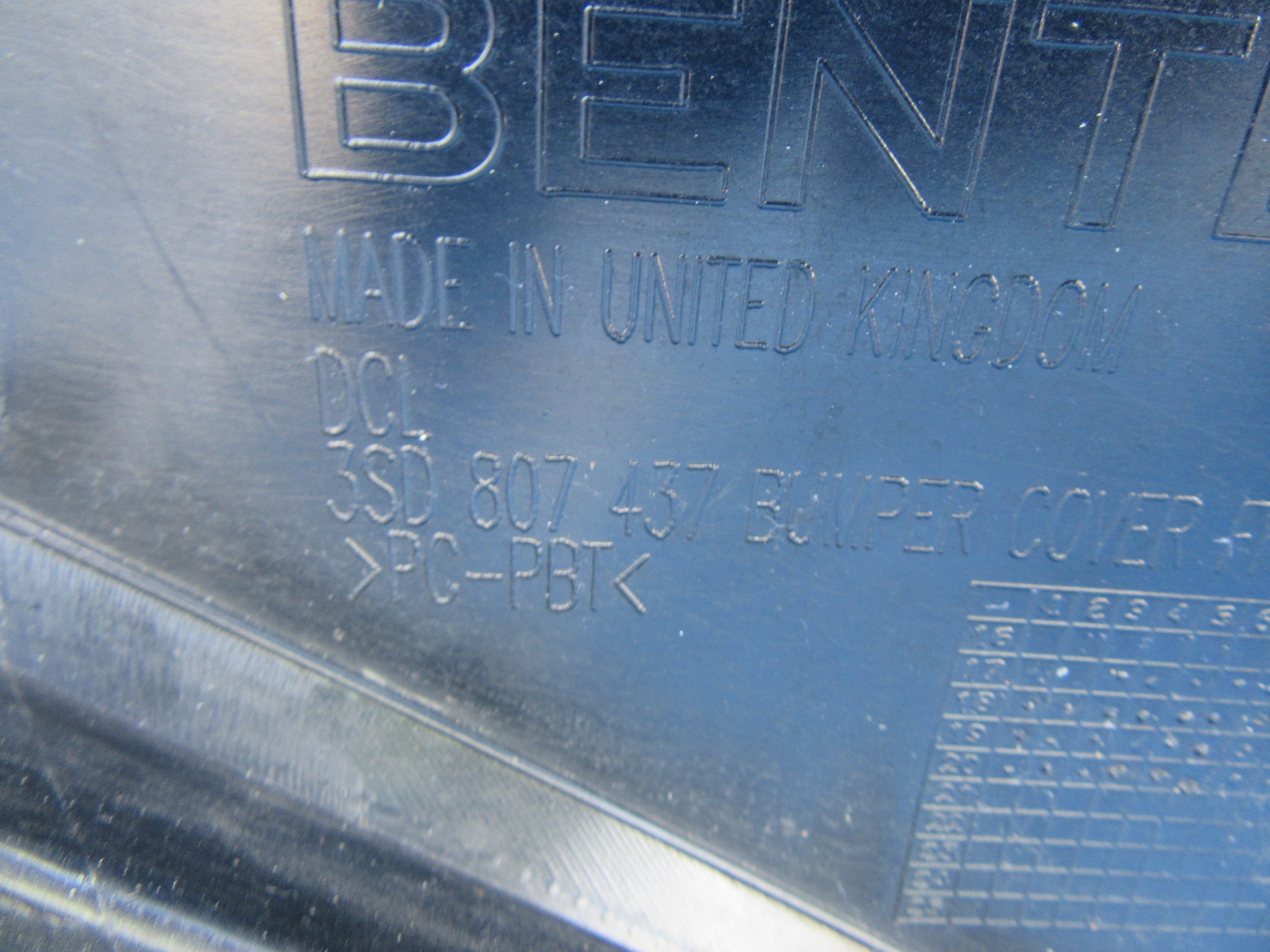 Bentley Continental GT GTC front bumper cover #0075