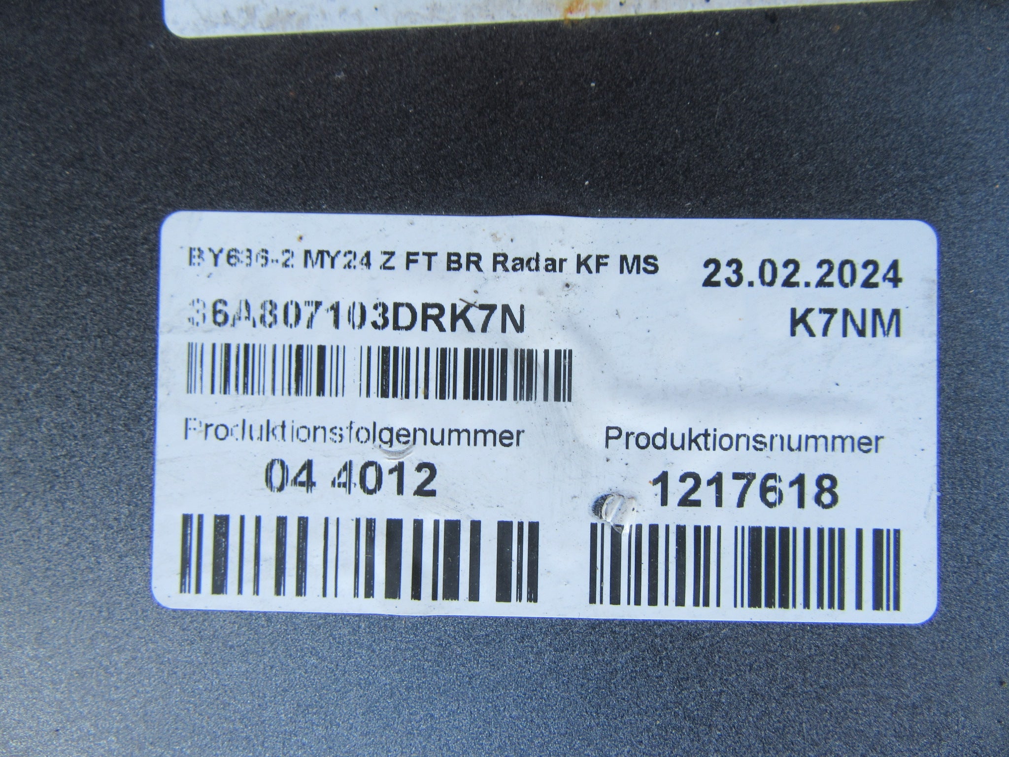 Bentley Bentayga front bumper cover #0077