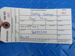 Bentley Bentayga right front door chrome trim NEW #0082