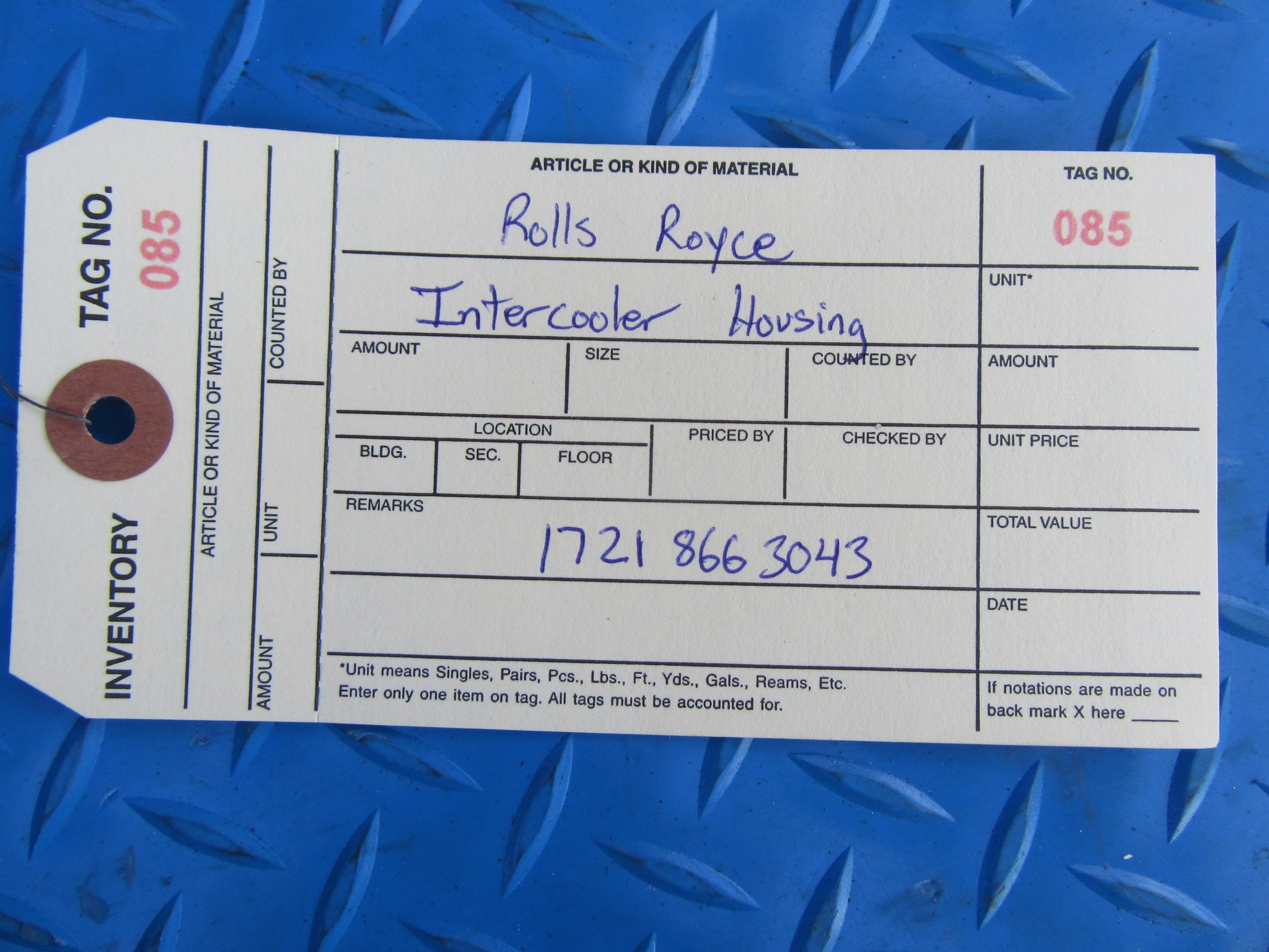 Rolls Royce Cullinan Phantom engine oil cooler housing bracket #0085