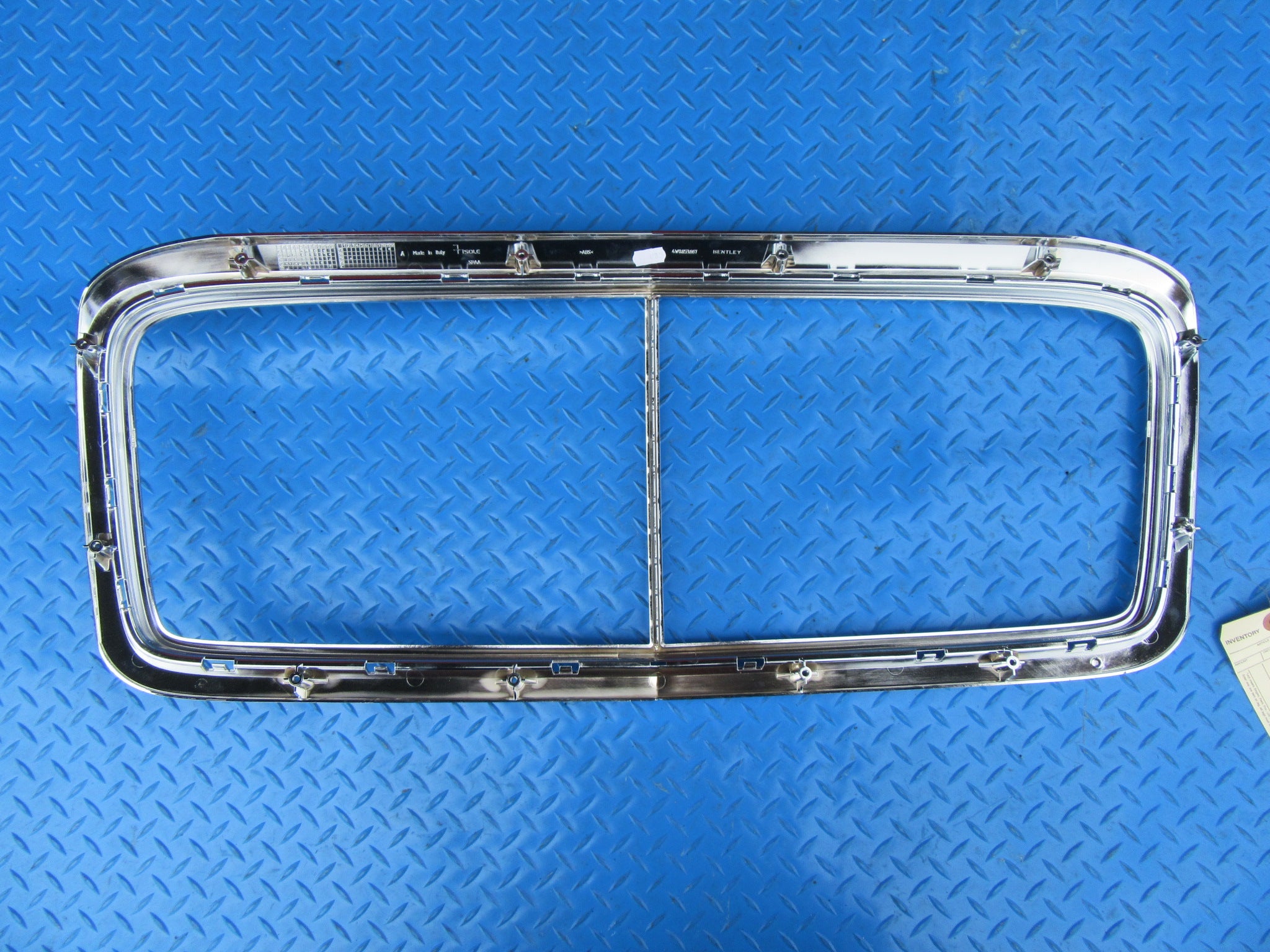 Bentley Continental Flying Spur front radiator grille chrome trim NEW OEM #0093