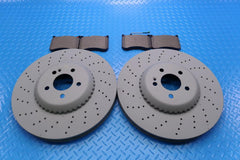 Mercedes S class S550 S560 front brake pads & co-cast rotors #13030