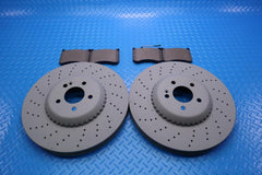 Mercedes S class S550 S560 front brake pads & co-cast rotors #13030