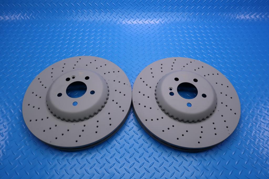 Mercedes S class S550 S560 front brake disc co-cast rotors #13031
