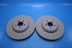 Mercedes S class S550 S560 front brake disc co-cast rotors #13031