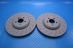 Mercedes S class S550 S560 front brake disc co-cast rotors #13031