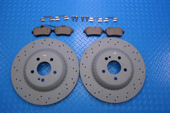 Mercedes S class S550 S560 rear brake pads & co-cast rotors #13033