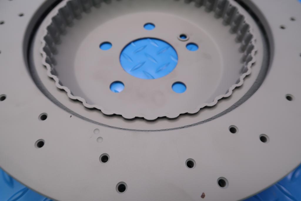 Mercedes S class S550 S560 front & rear brake disc co-cast rotors #13029