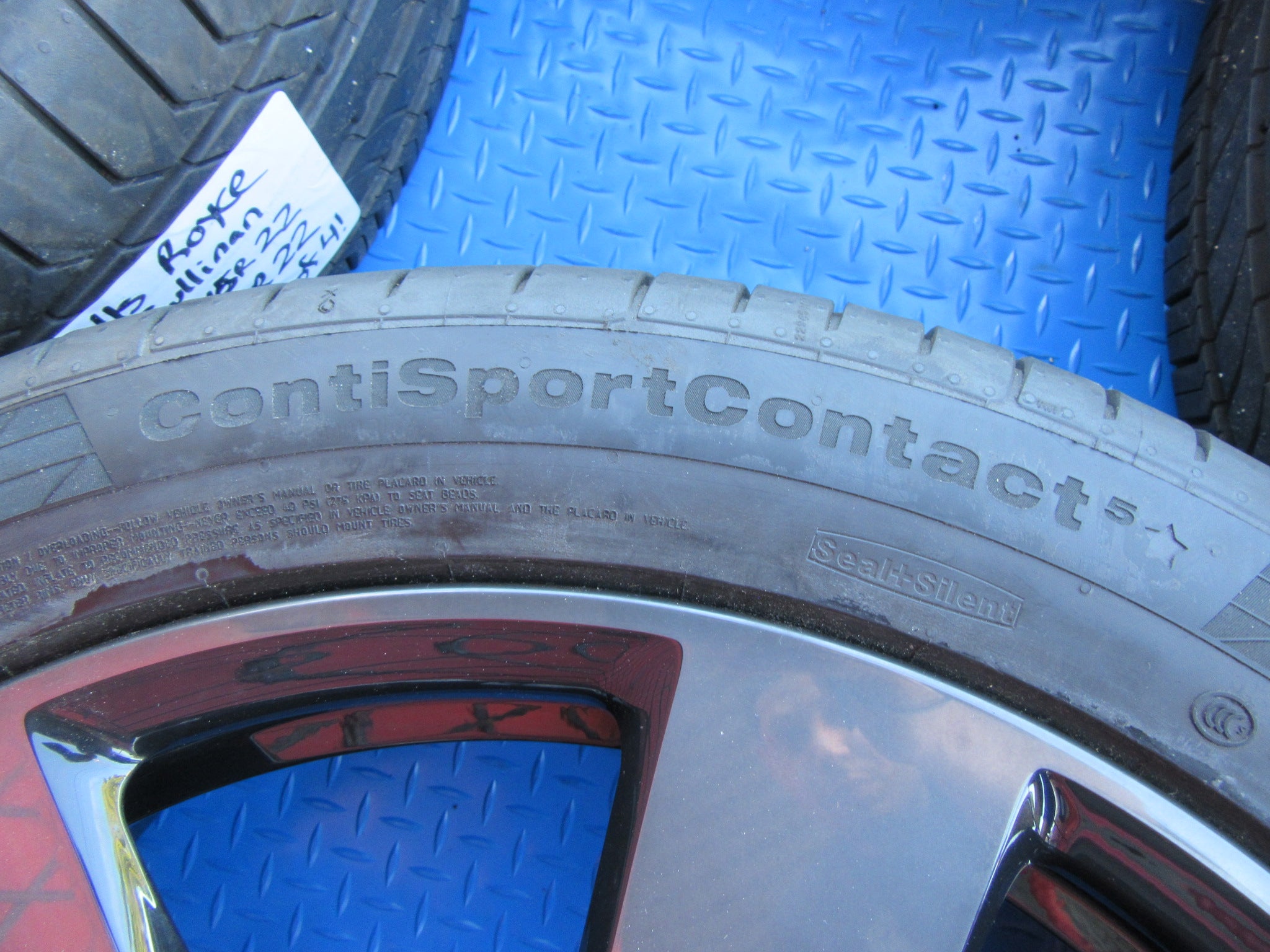 22" Rolls Royce Cullinan wheels rims tires set of 4 #4017