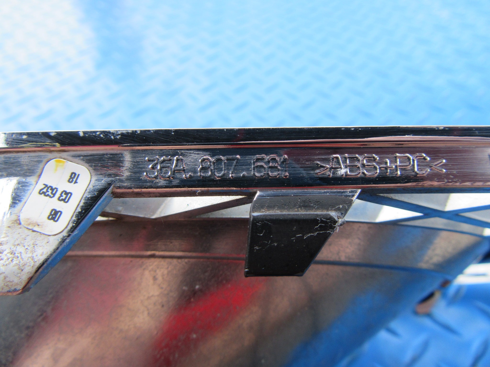 Bentley Bentayga left bumper grille Chrome #4012