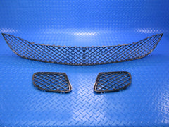 Bentley Continental Flying Spur GT GTC Speed front bumper grilles Black Chrome #4018