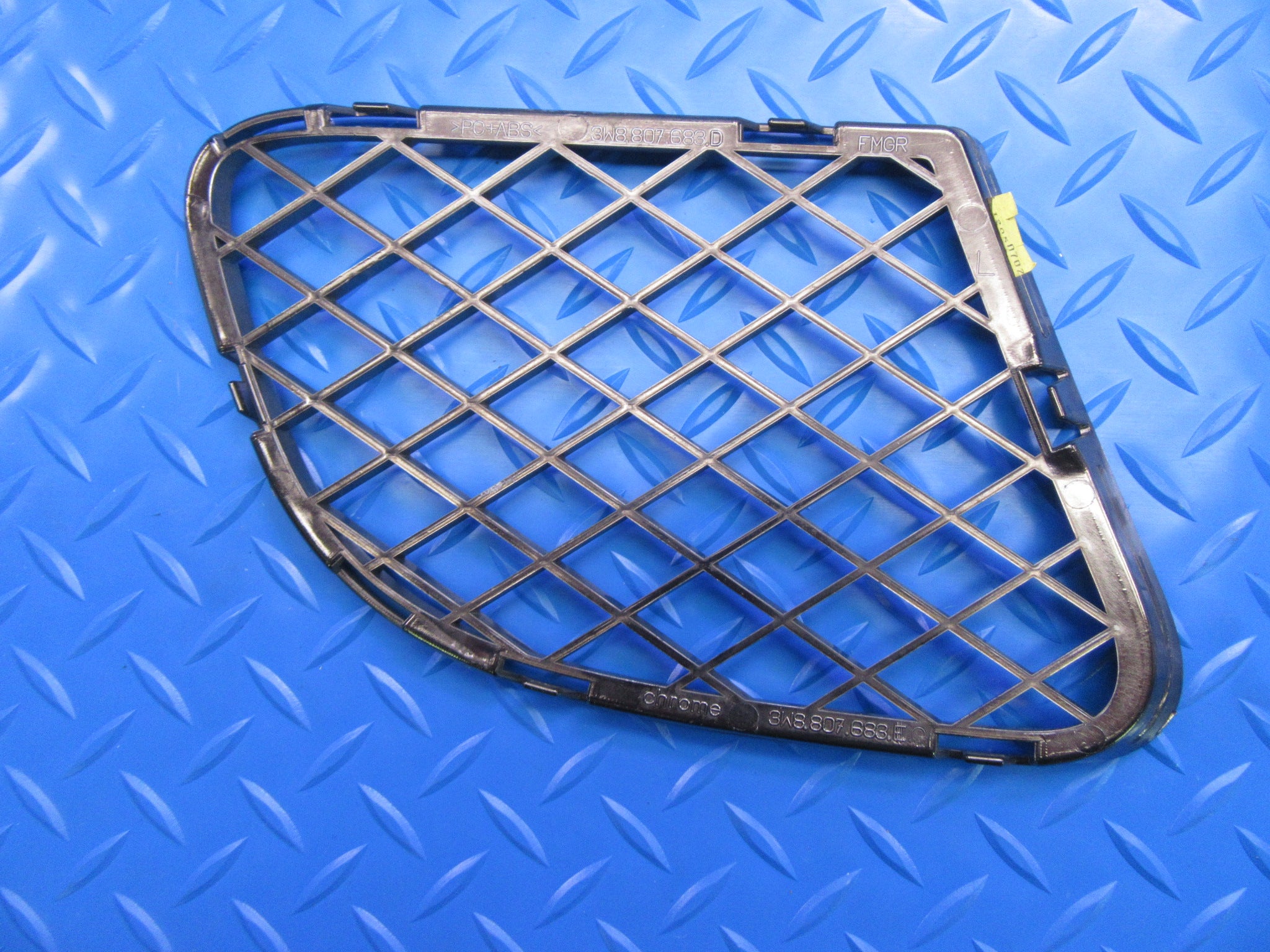 Bentley Continental Flying Spur GT GTC Speed front bumper grilles Black Chrome #4018