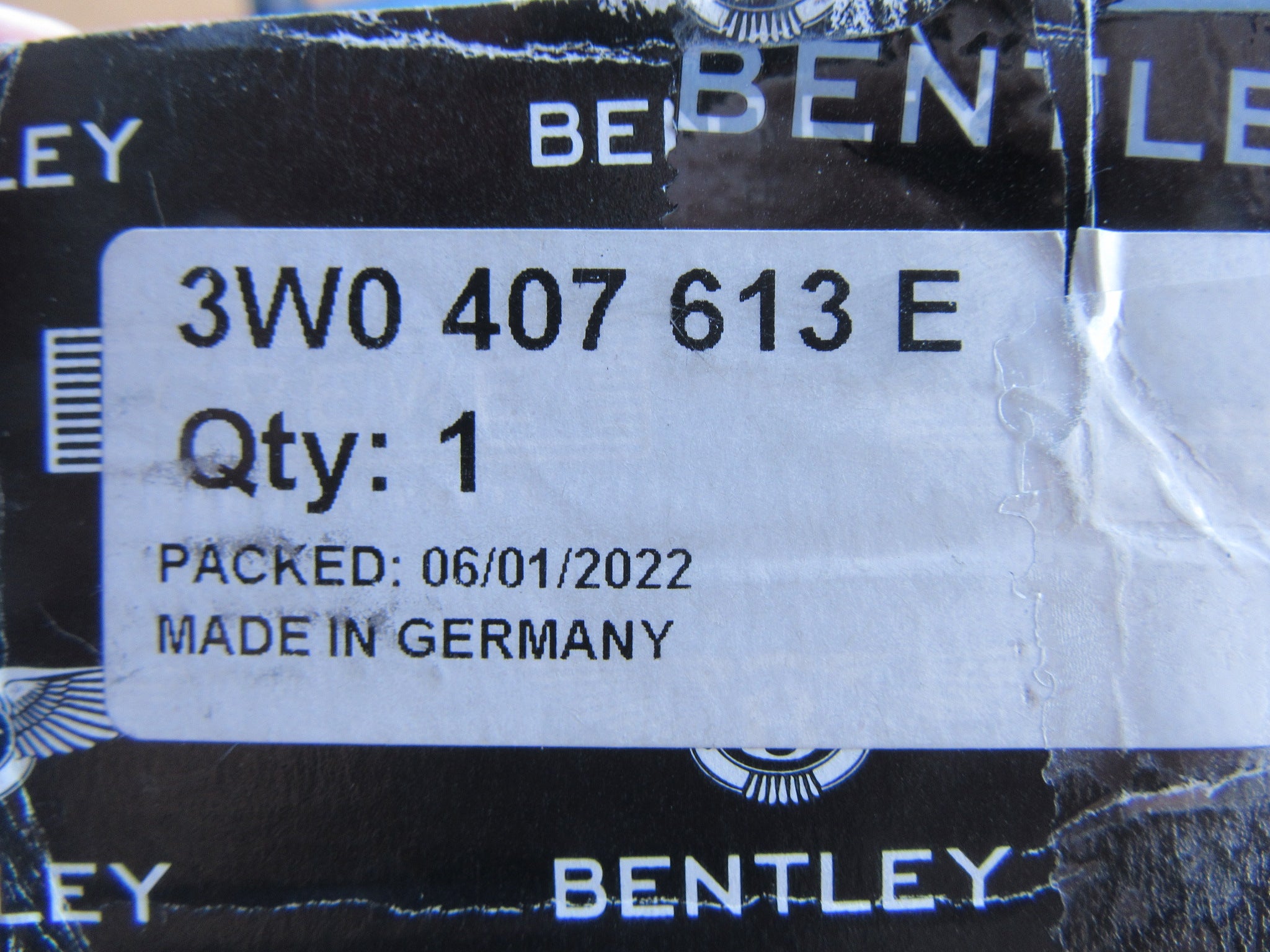 Bentley Continental GT GTC Flying Spur front or rear hub bearing NEW OEM #4019