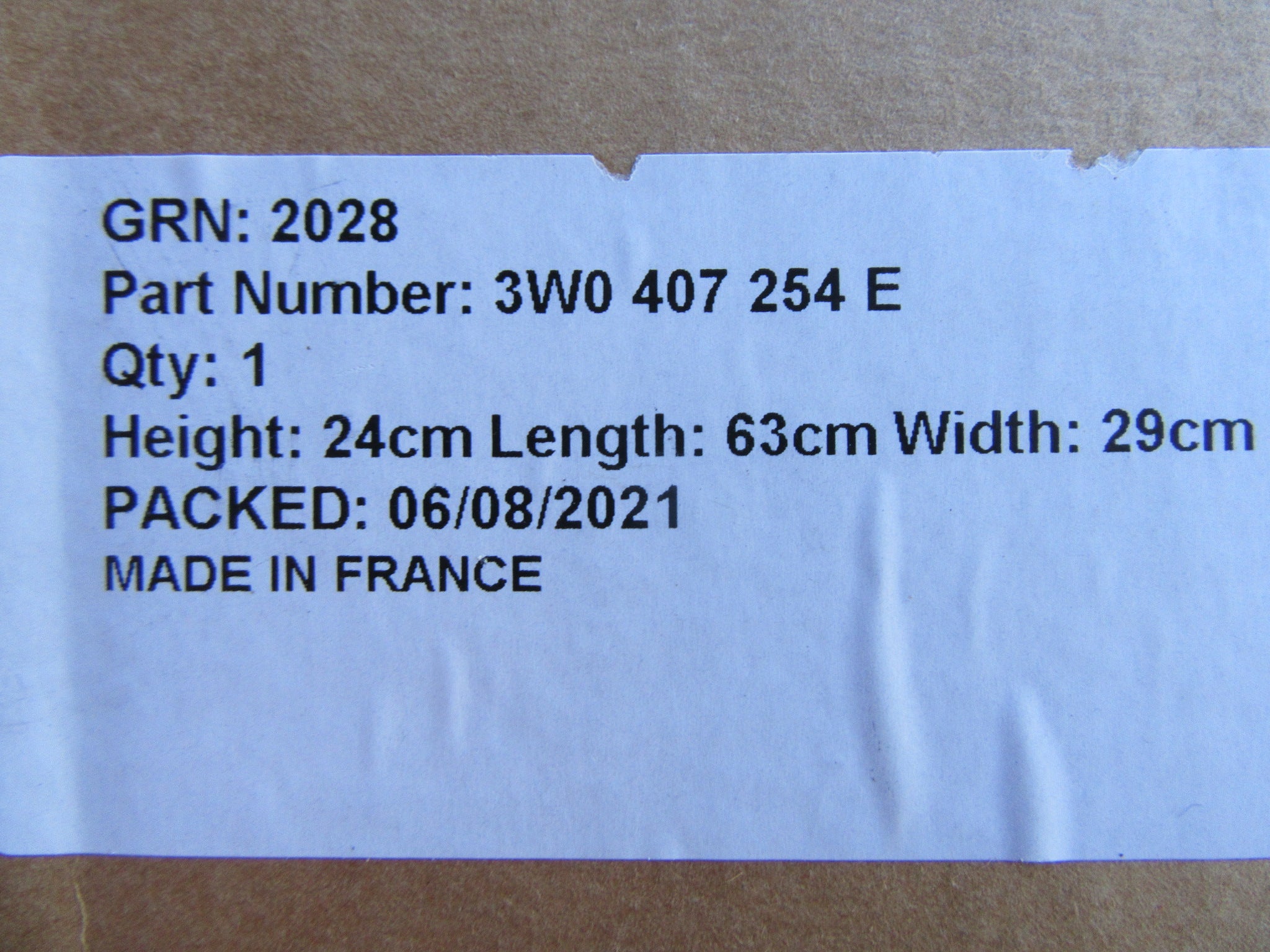 Bentley Continental Supersports right front bare spindle knuckle NEW OEM #4026