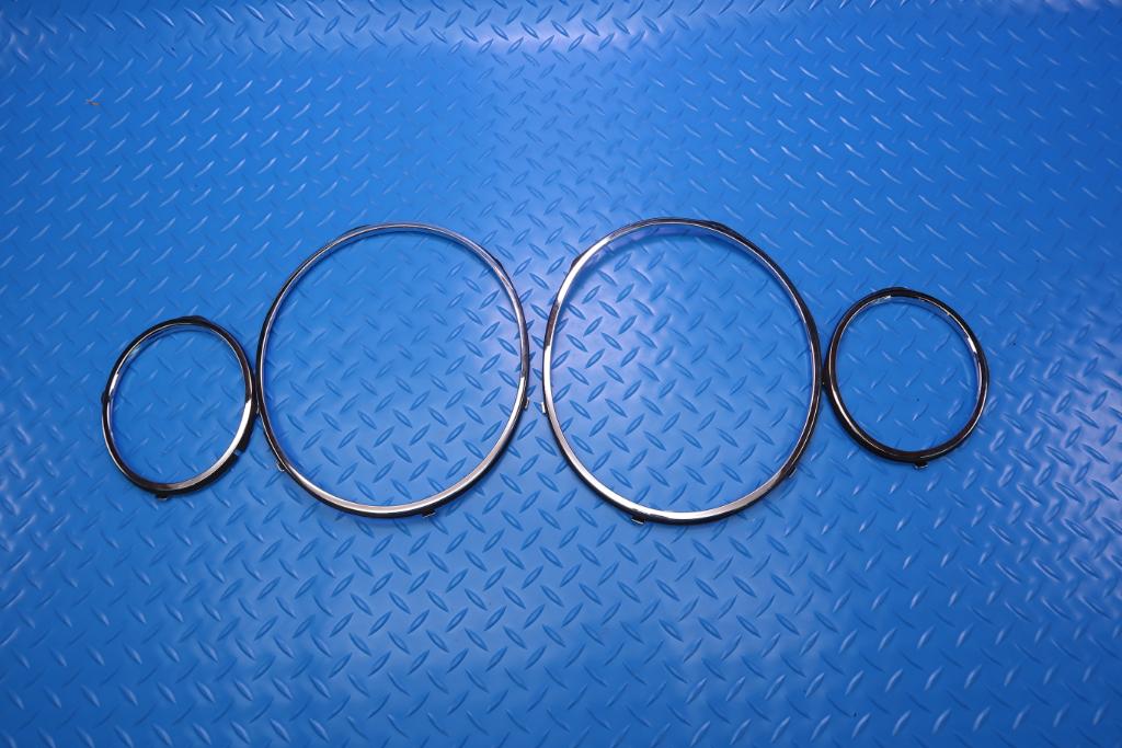 Bentley Mulsanne chrome headlight rings 4pcs #12771