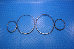Bentley Mulsanne chrome headlight rings 4pcs #12771