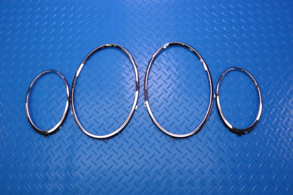 Bentley Bentayga chrome headlight rings 4pcs #12776