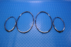 Bentley Bentayga chrome headlight rings 4pcs #12776