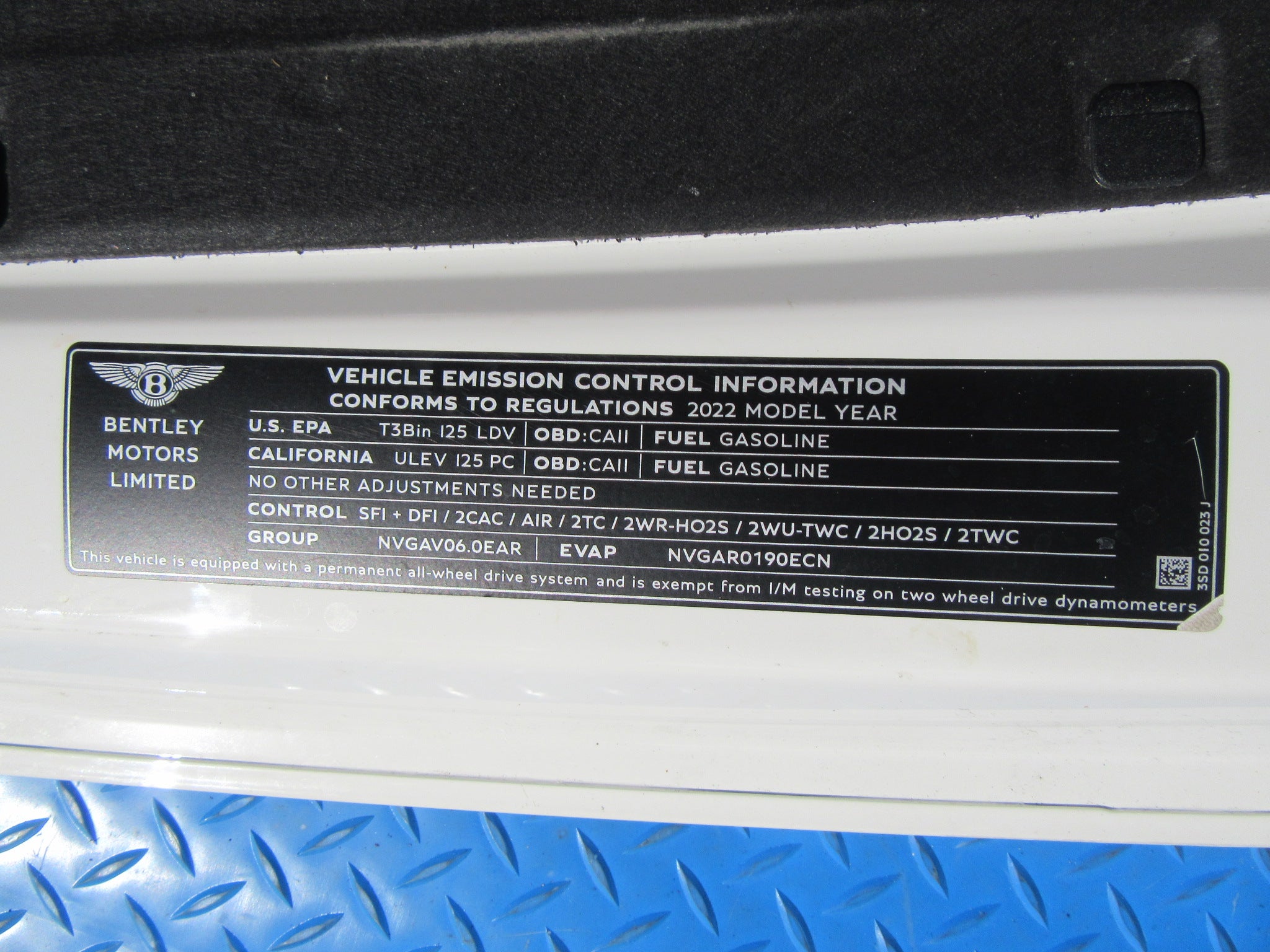 Bentley Continental GT GTC front hood bonnet #4043